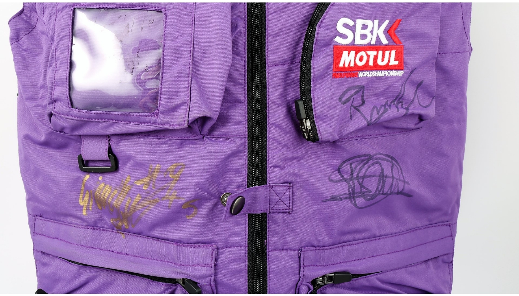 Superbike Sleeveless Jacket - Signed by the SBK Racers - CharityStars