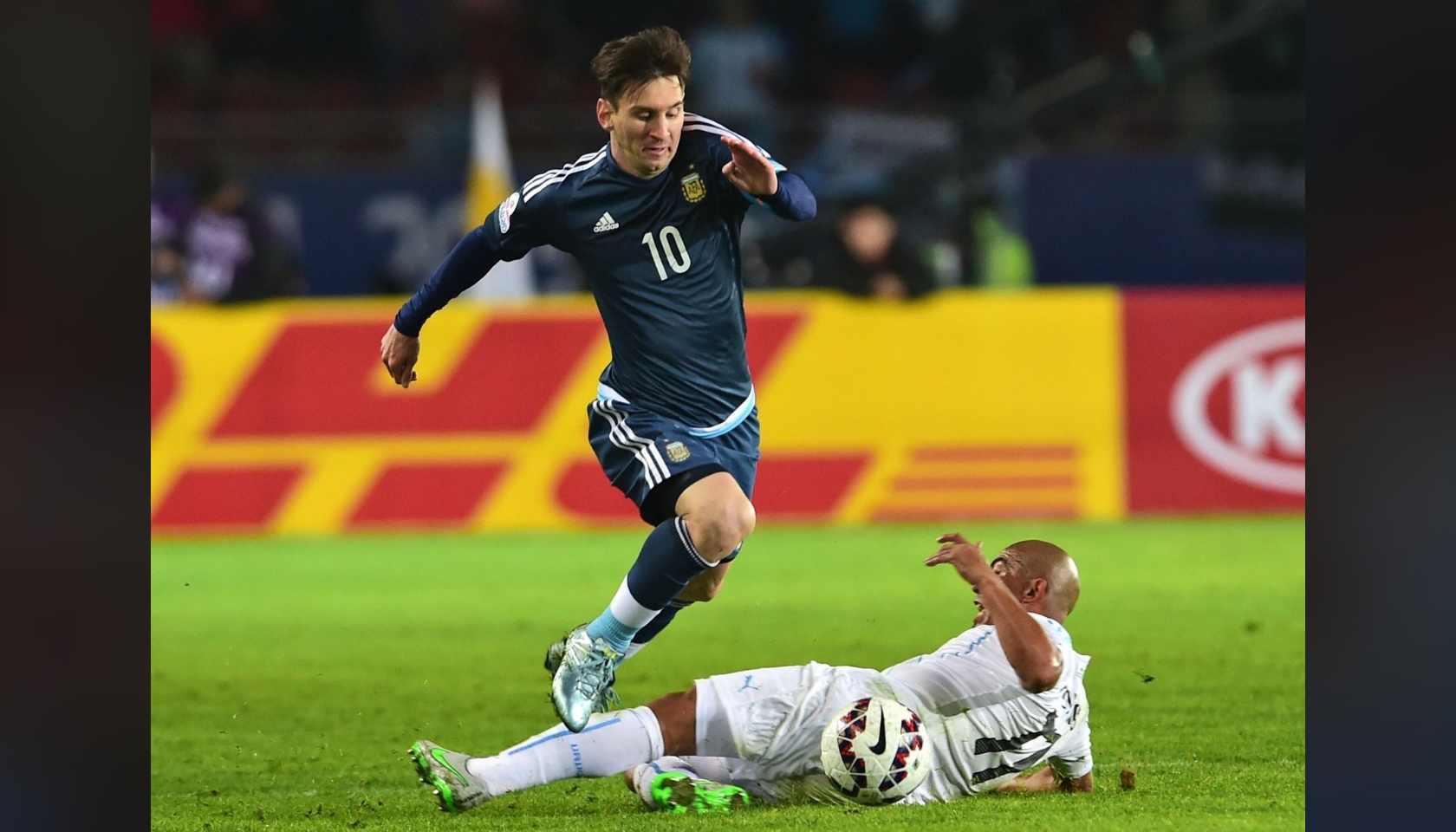 Lionel Messi's Argentina Copa América 2015 Match Shirt vs Chile -  CharityStars