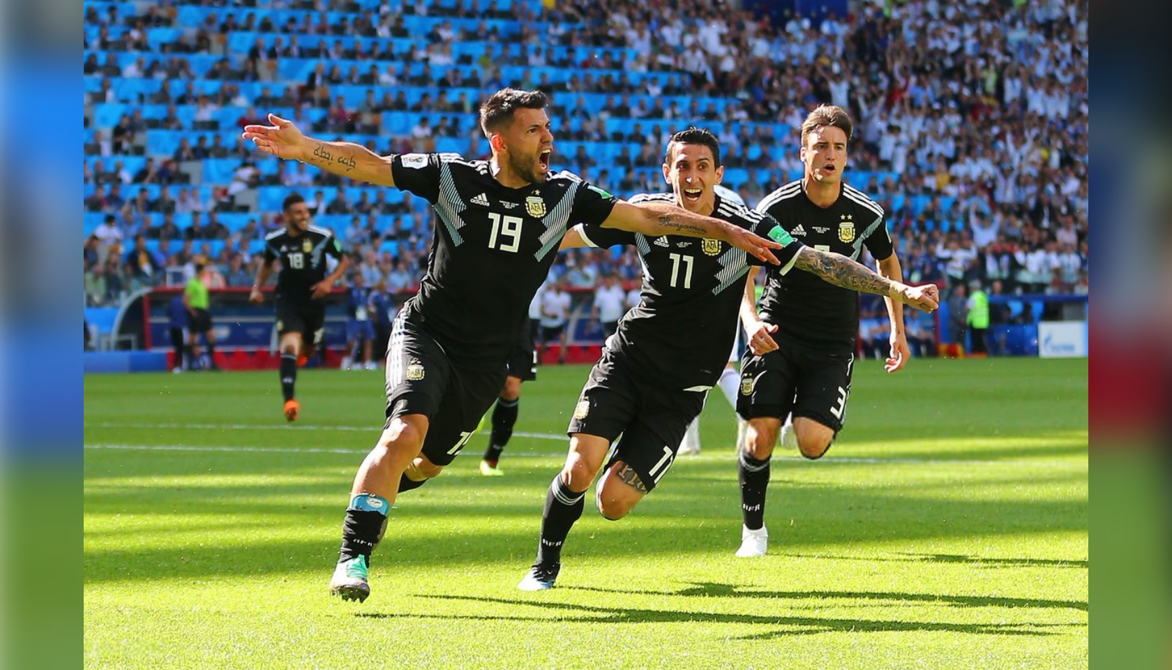 Messi's Match Shirt, Argentina-Iceland 2018 - CharityStars