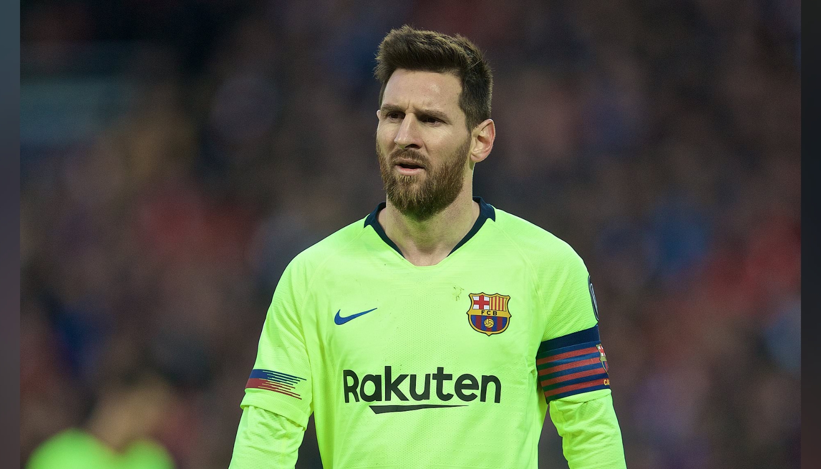 Messi's Barcelona Match Shirt, 2018/19 - CharityStars