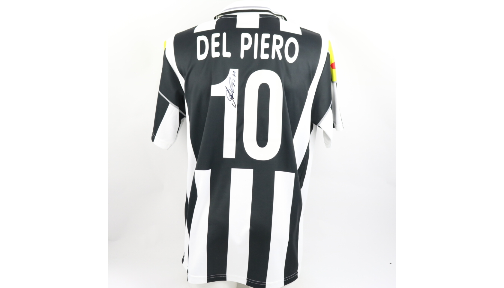 Del piero signed store jersey