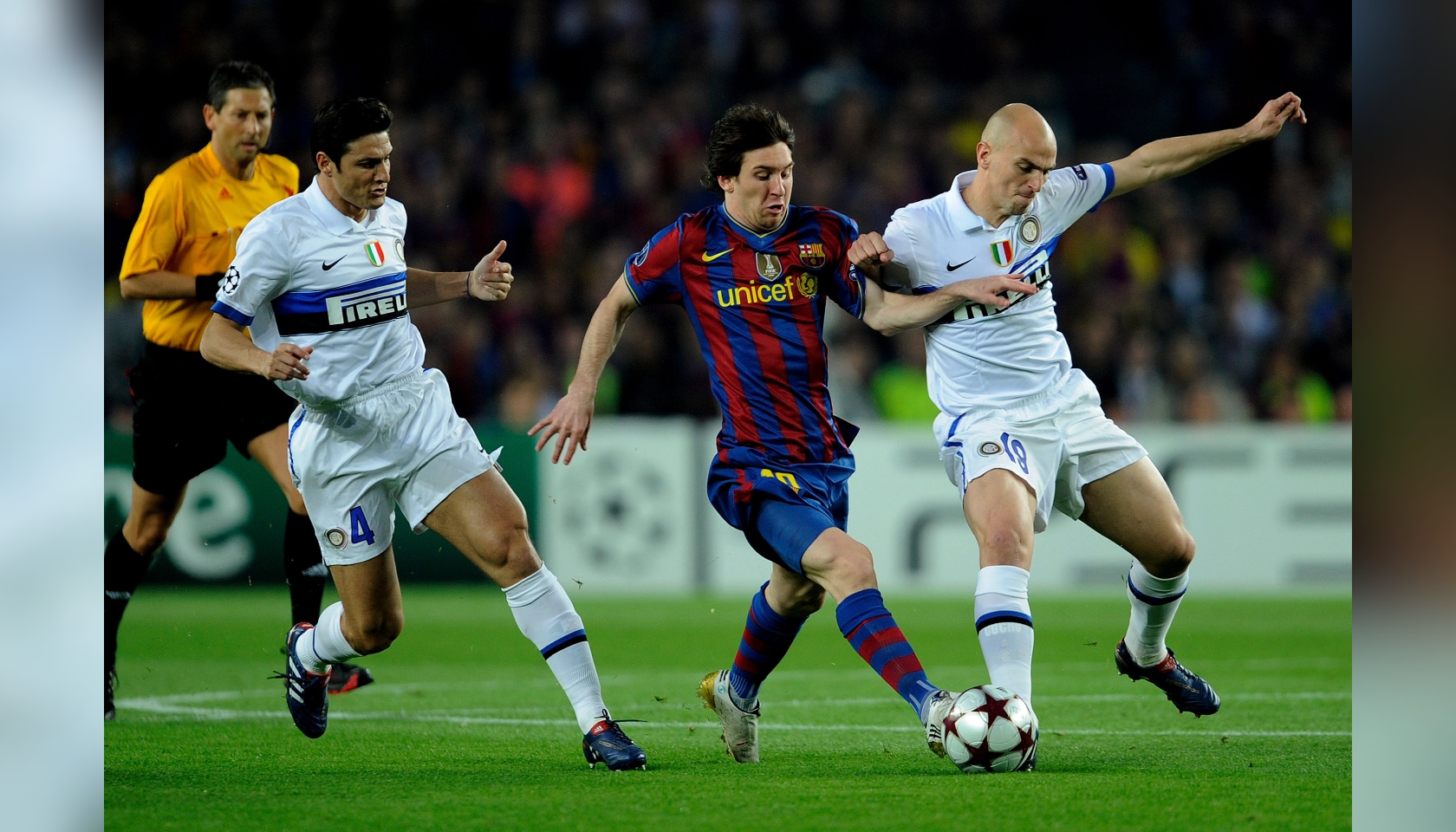 Messi's FC Barcelona Champions League Final Match Shirt - CharityStars