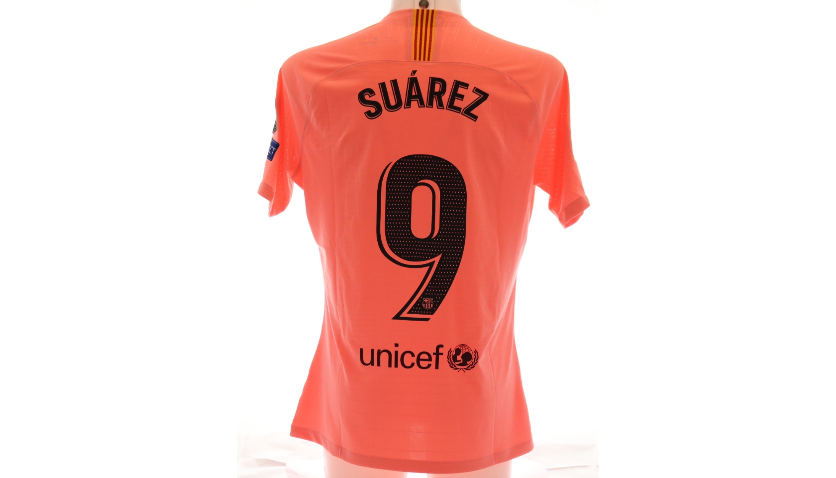 Suarez's Barcelona Match-Issued Shirt, Supercopa de España 2020 -  CharityStars