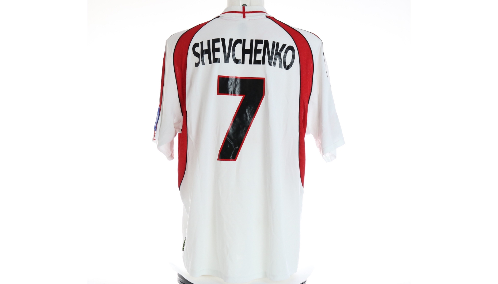 Shevchenko's Match-Issued/Worn Milan Shirt, Serie A 2001/02 - CharityStars