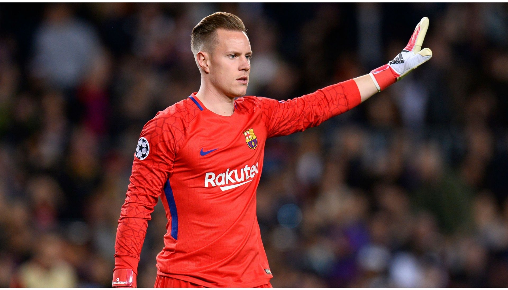 Museum reign to add Marc-André Ter Stegen's Match-Issued Adidas Gloves - CharityStars