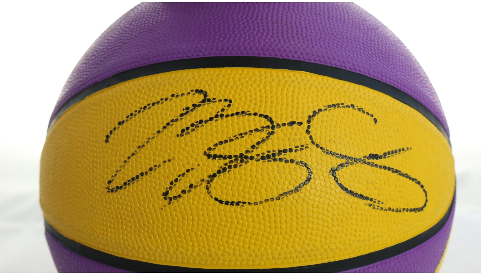 Lebron James Signed Game Used Spalding NBA Basketball - CharityStars