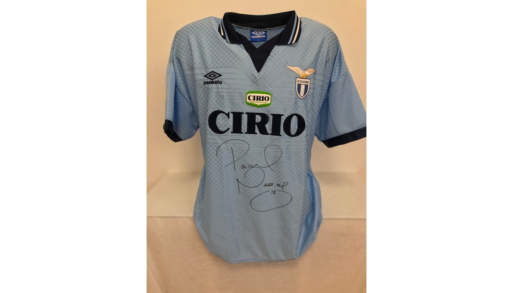 Lazio - European Football League - Pavel Nedvěd - Maglia da calcio -  Catawiki