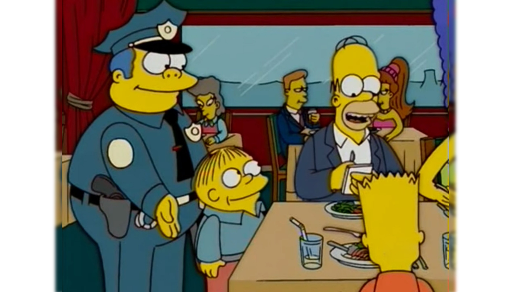 The Simpsons Due Disegni Originali Della Serie The Simpsons Charitystars