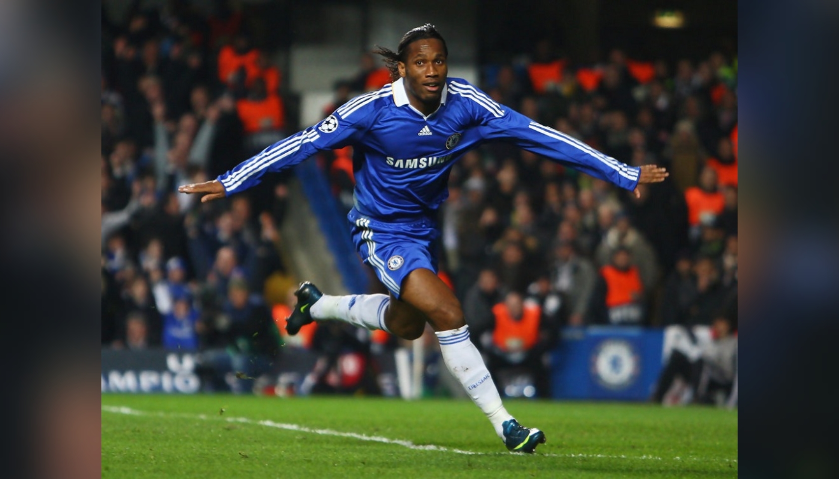 Drogba's Chelsea Match Shirt, UCL 2008/09