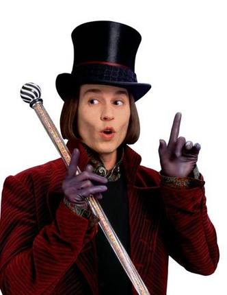 La Barretta di Cioccolato Wonka dal Film di Tim Burton 2005 La