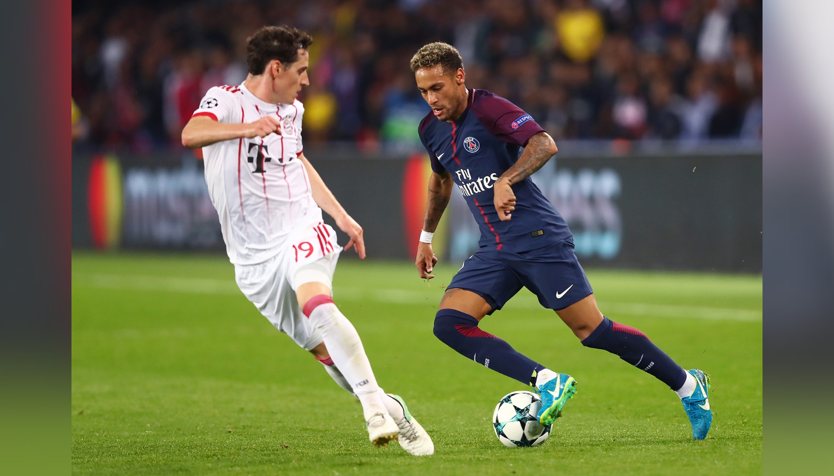 Neymar's PSG Match-Issue/Worn Shirt, UCL 2018/19 - CharityStars