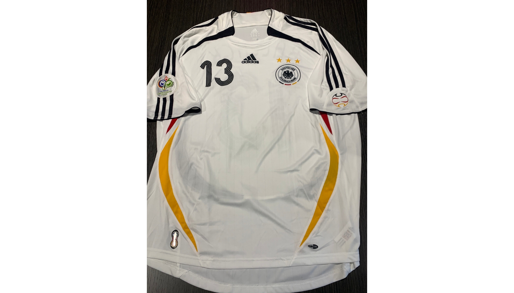 Ballack's Germany Match Shirt, Euro 2008 - CharityStars