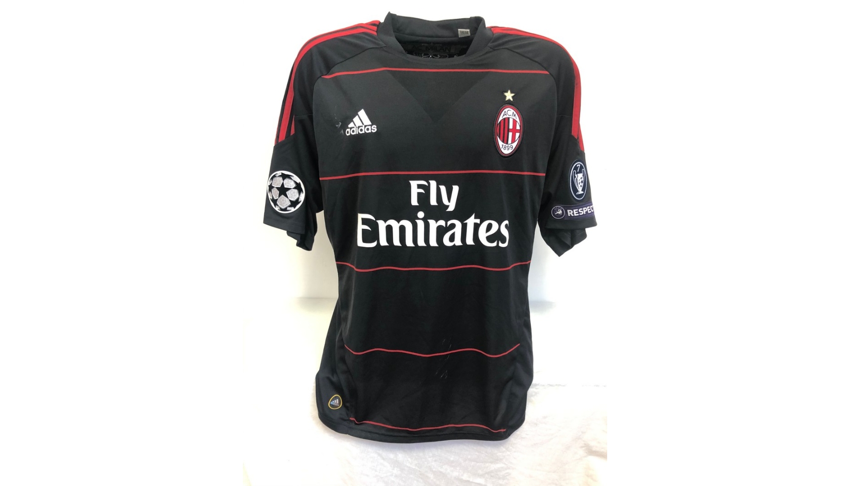 2010 AC Milan ADIDAS Ronaldinho 10 ITALY ITALIA R10 Jersey Calcio Maglia  Brazil