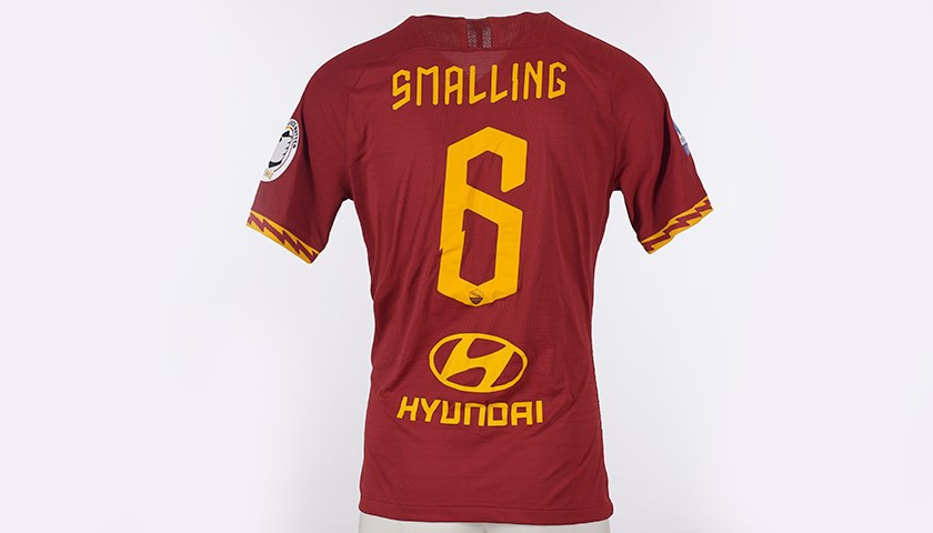 Smalling's shirt for Genoa-Roma 2021 - CharityStars