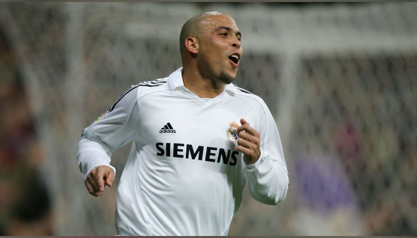 RONALDO LUIS NAZARIO REAL MADRID JERSEY #9