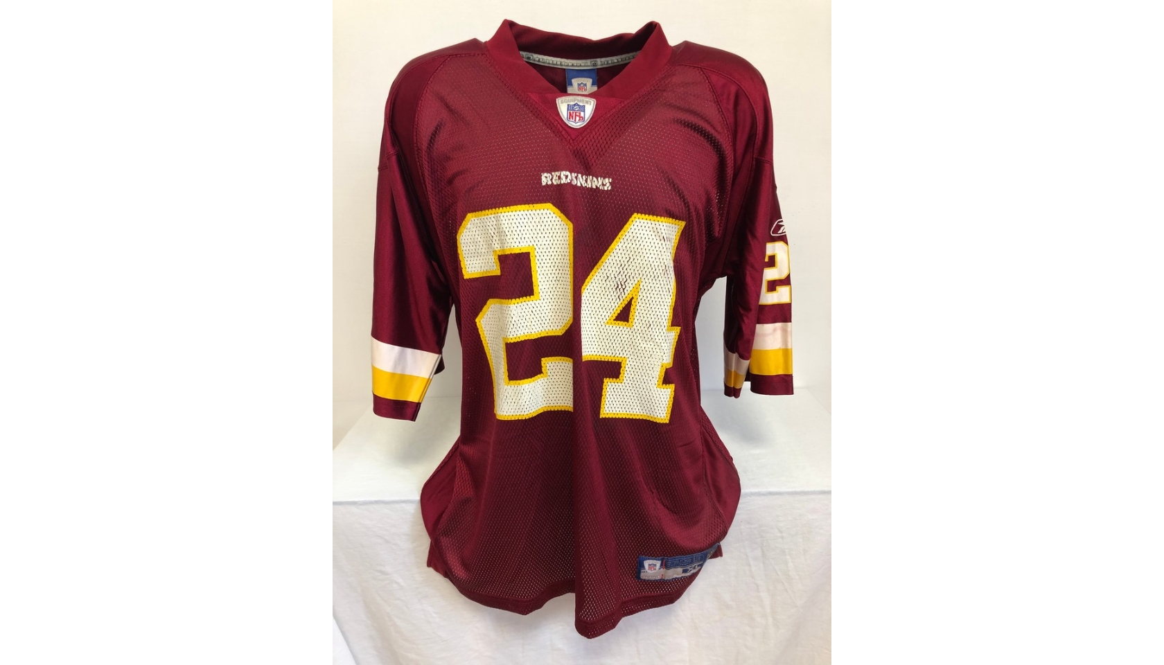 Fred Smoot Signed Washington Redskins Jersey Inscrbd HTTR (JSA COA) –