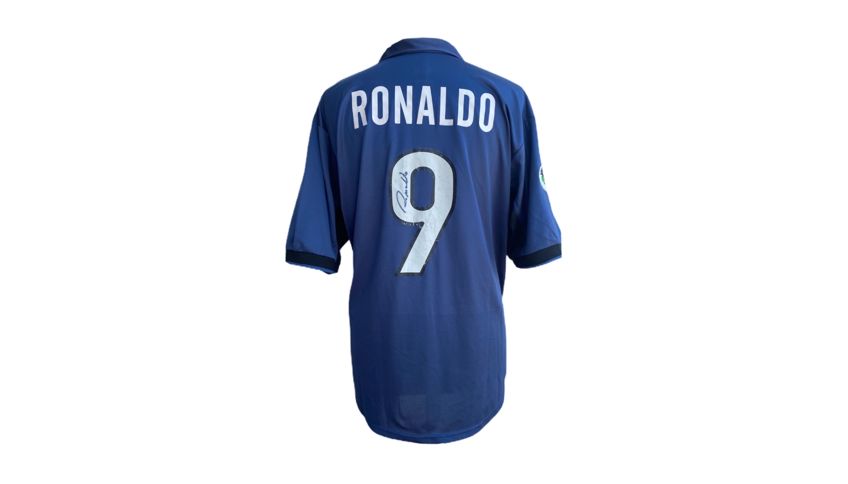 Ronaldo's Official Inter Signed Shirt, 1998/99 - CharityStars