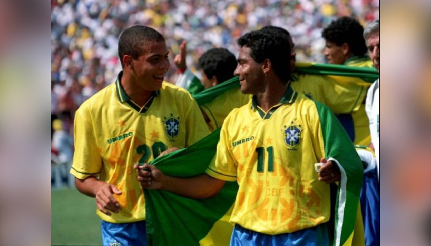 Ronaldo Luis Nazario De Lima Hand Signed Brazil Jersey w/COA