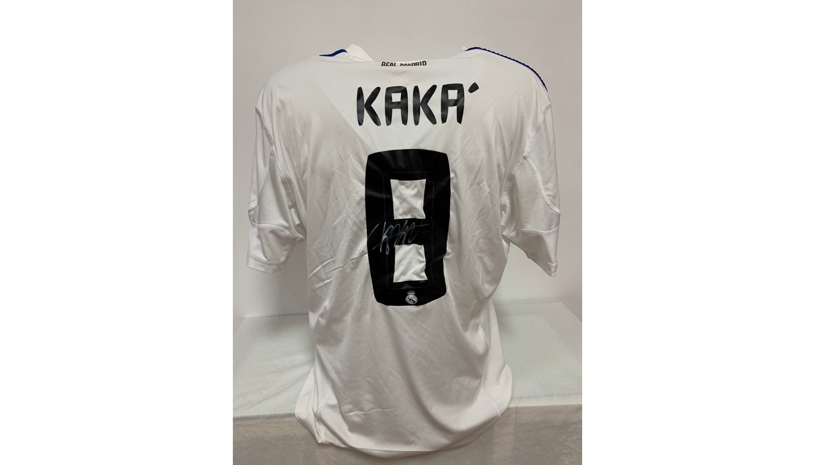 Kaká Signed Real Madrid 2013-2014 Home Shirt - CharityStars