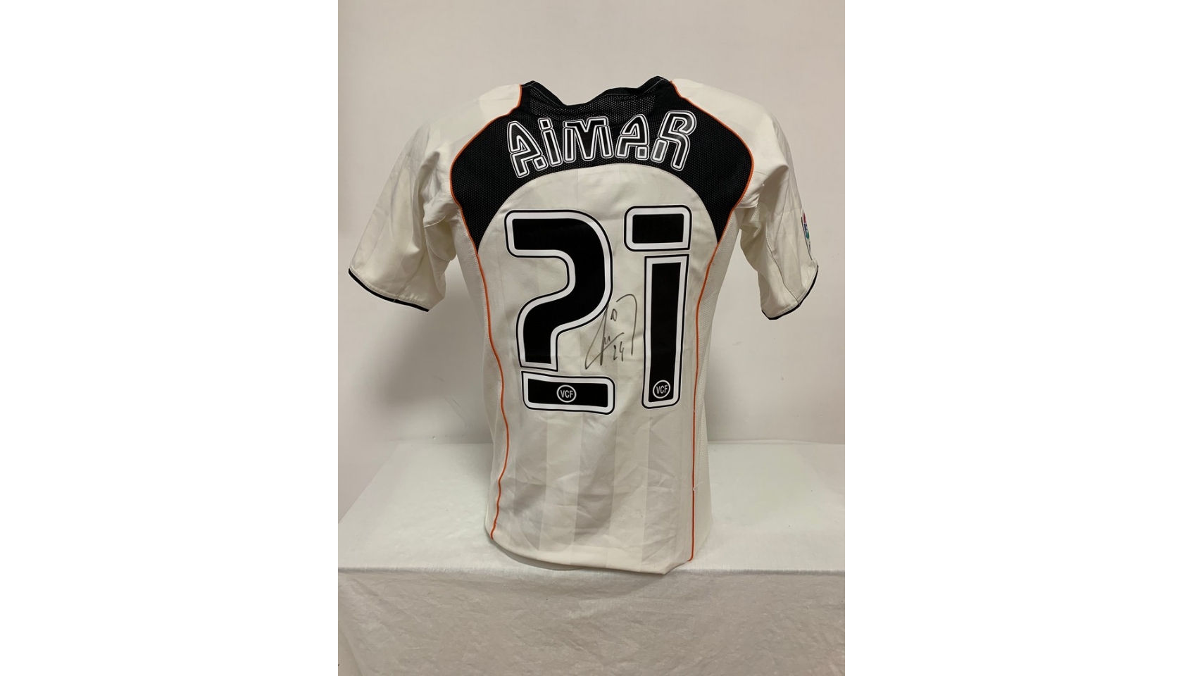 BAJO PALOS on X: Nike away Valencia CF match shirt Pablo Aimar 2004/05  Uefa Champions League  / X