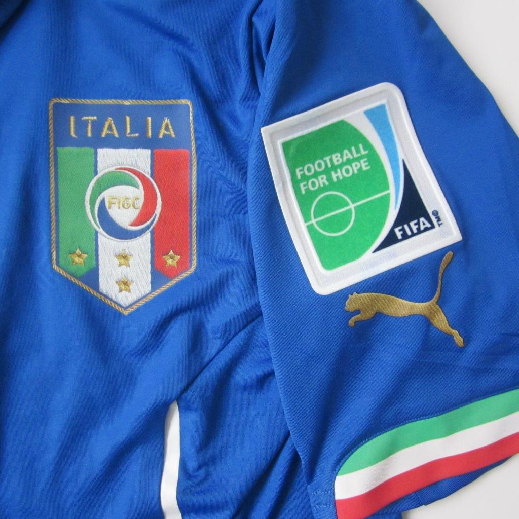 Pirlo's Italy Match-Issue/Worn Shirt, World Cup 2010 - CharityStars