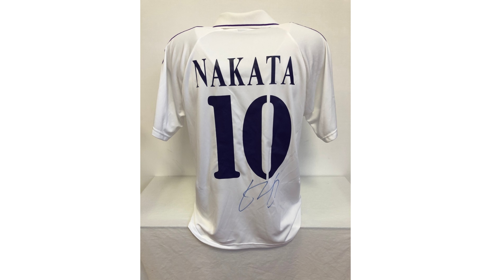 Official Nakata Shirt, 2006 - Signed - CharityStars