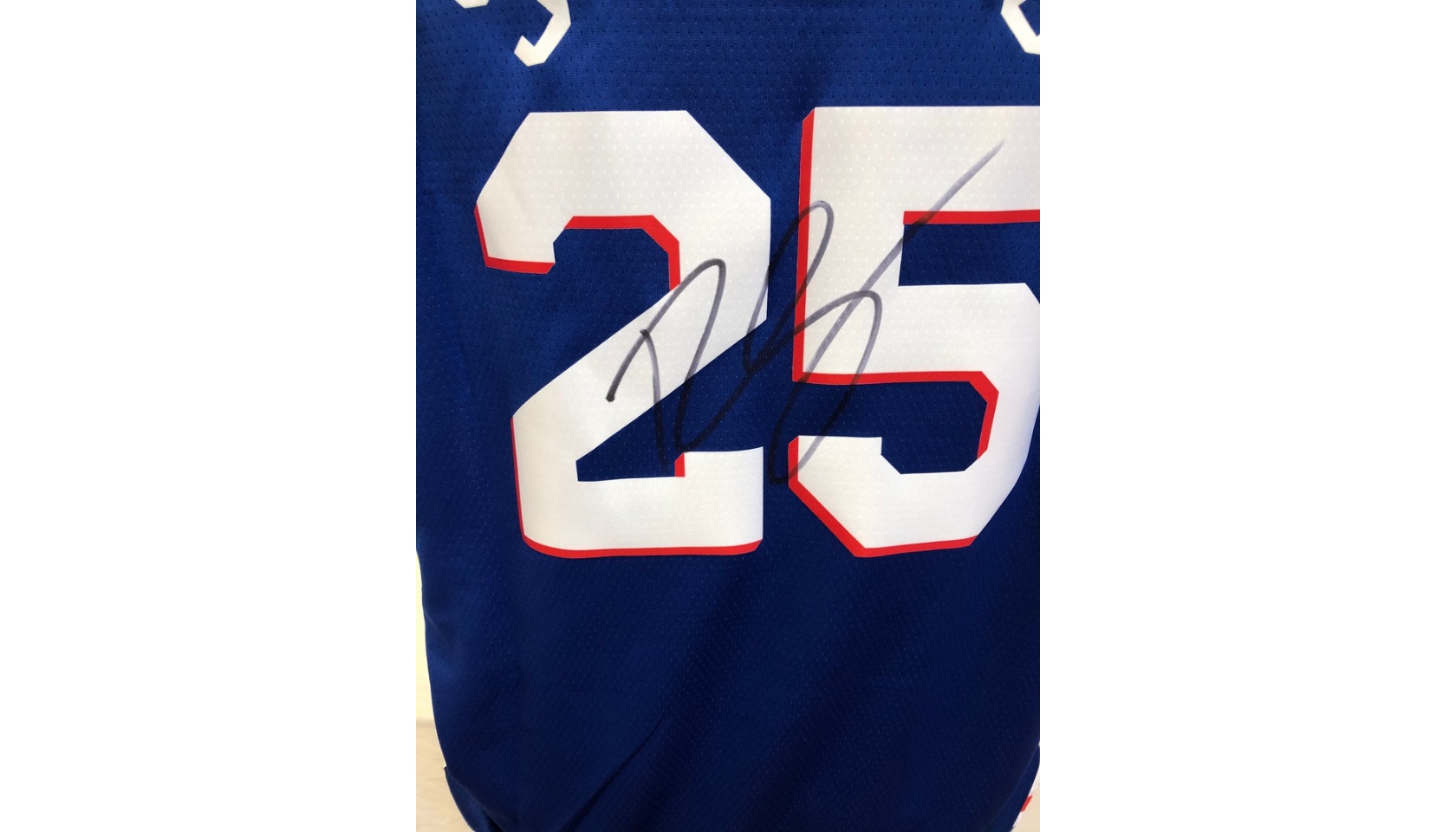 Simmons' Official Philadelphia 76ers Signed Jersey - CharityStars