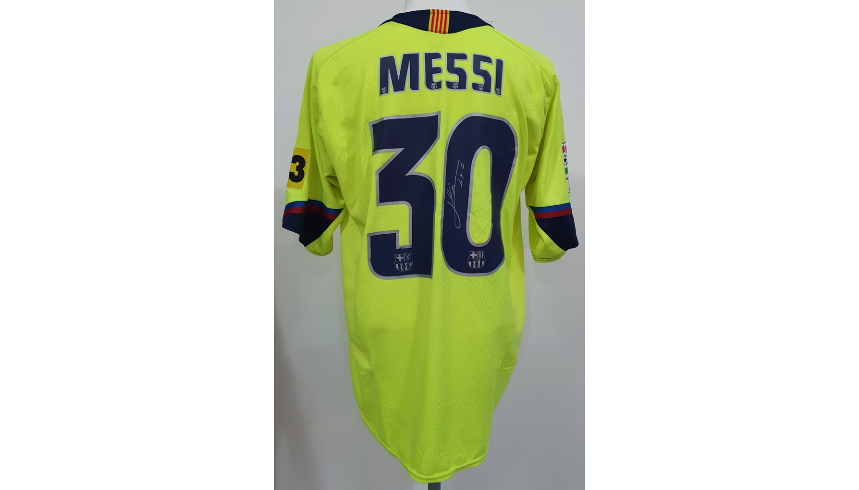 Messi's Official Barcelona Signed Shirt, 2005/06 - CharityStars