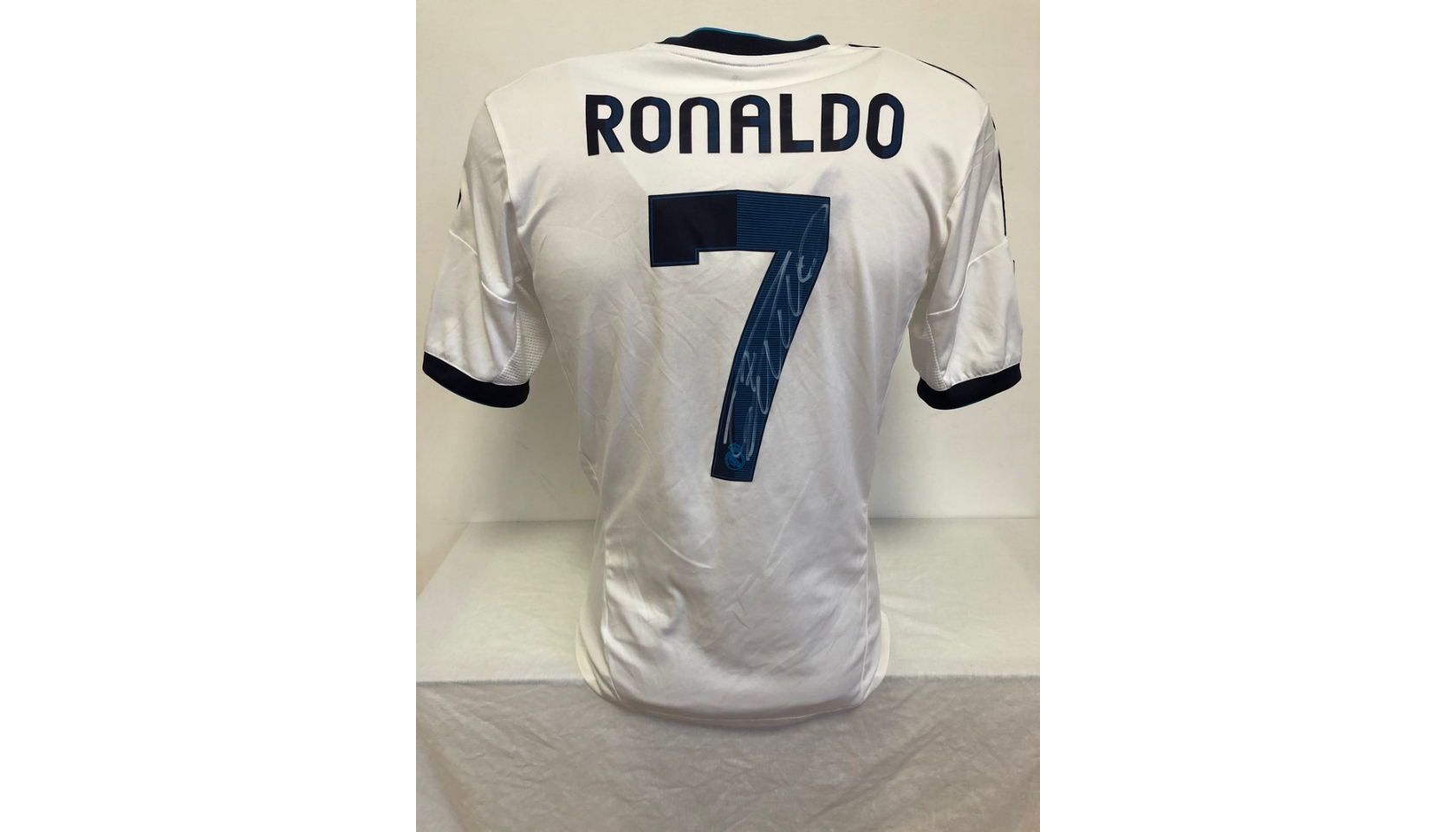 Ronaldo's Real Madrid Match-Issue/Worn Shirt, UCL 2012/13 - CharityStars