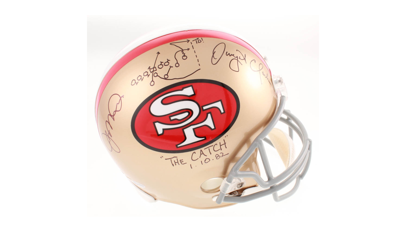 Dwight Clark Memorabilia, Autographed Dwight Clark Collectibles