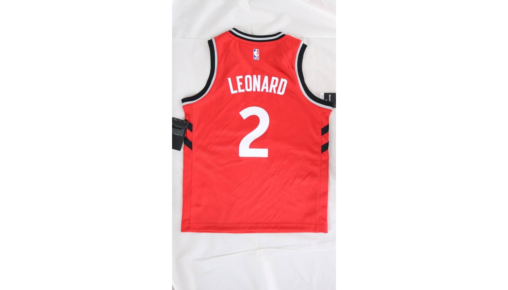 Leonard's Toronto Raptors Official Signed Jersey, 2018/19