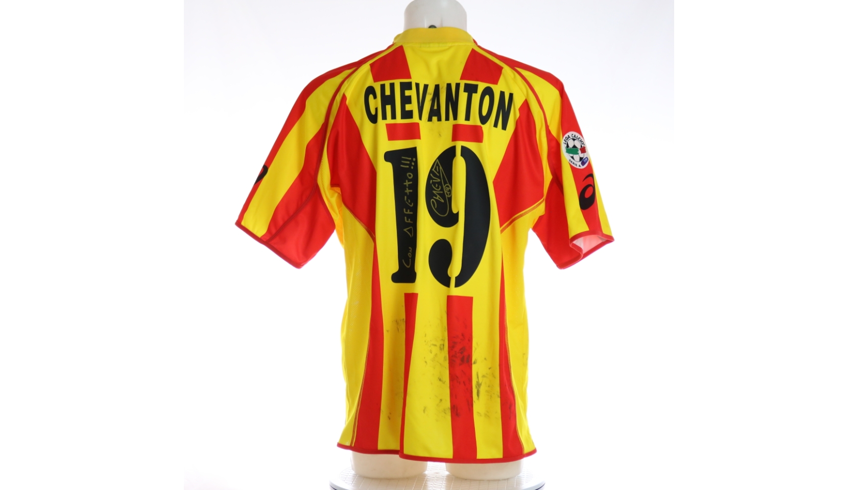 Osvaldo's Lecce Match Shirt, 2006/07 - CharityStars