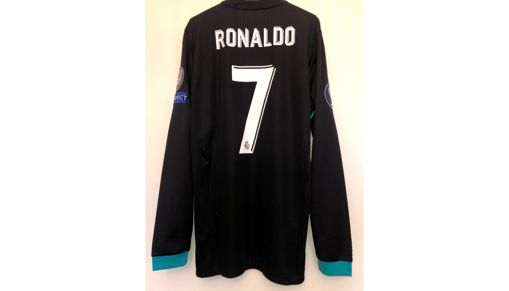 Cristiano Ronaldo issued/worn shirt, UEFA Super Cup Real Madrid vs Sevilla  - CharityStars