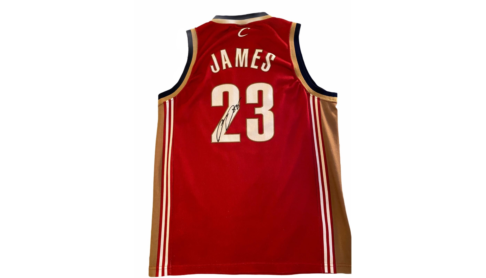 Lebron James' Official Irish Signed Jersey - CharityStars