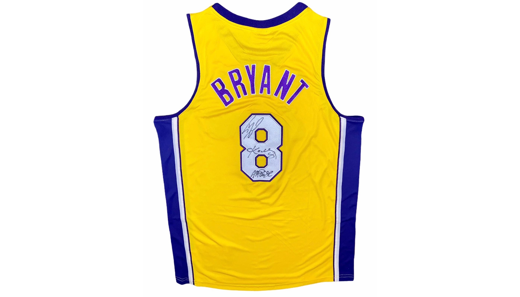 Kobe Bryant Los Angeles Lakers Autographed 1957 Rewind Gold Nike Replica  Jersey - #4 of a Limited Edition of 57 - Upper Deck
