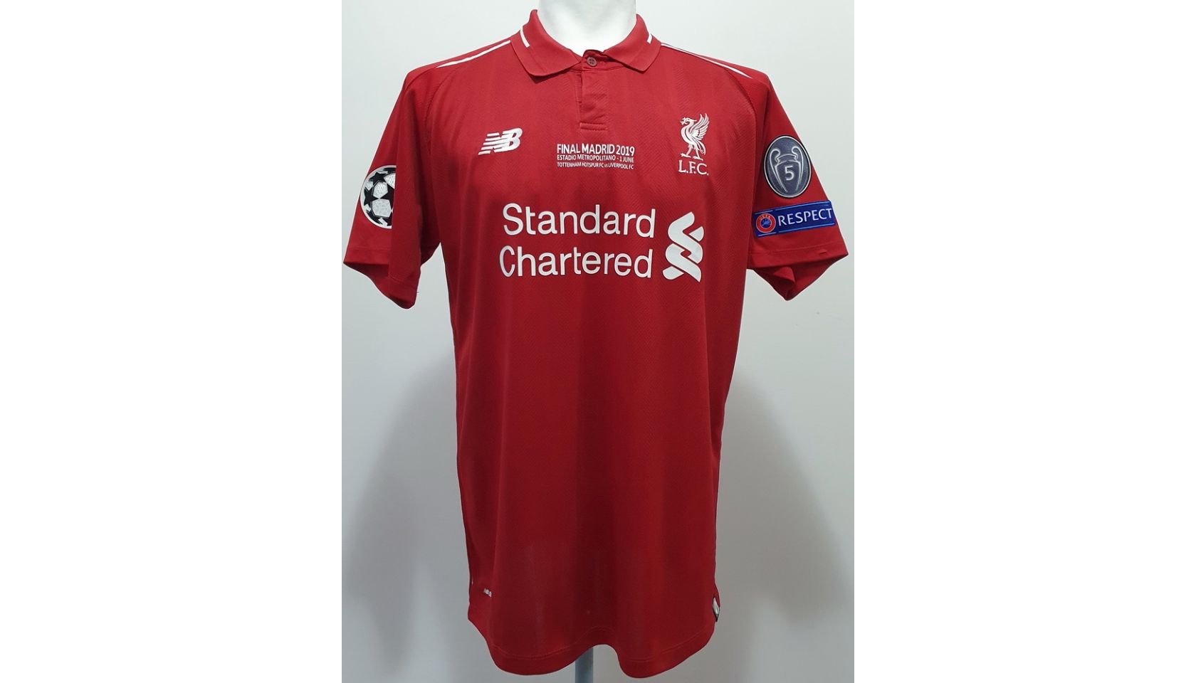 Camiseta liverpool best sale champions 2019