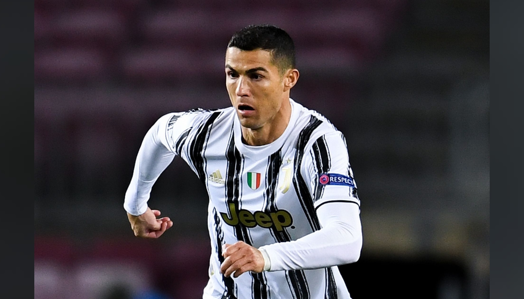 Ronaldo's Juventus Match-Issued Shirt, UCL 2020/21 - CharityStars