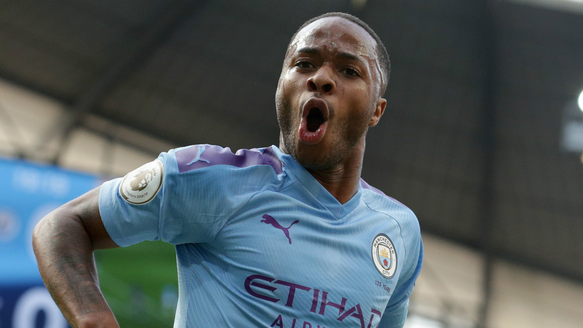 Manchester City Away Jersey 19/20 #7 Raheem Sterling