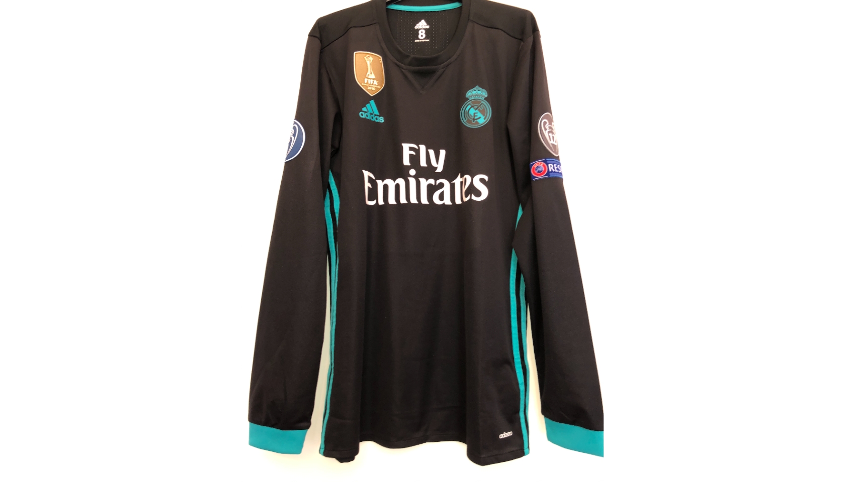 Ronaldo's Real Madrid Match-Issue/Worn UCL 2016/17 Shirt - CharityStars