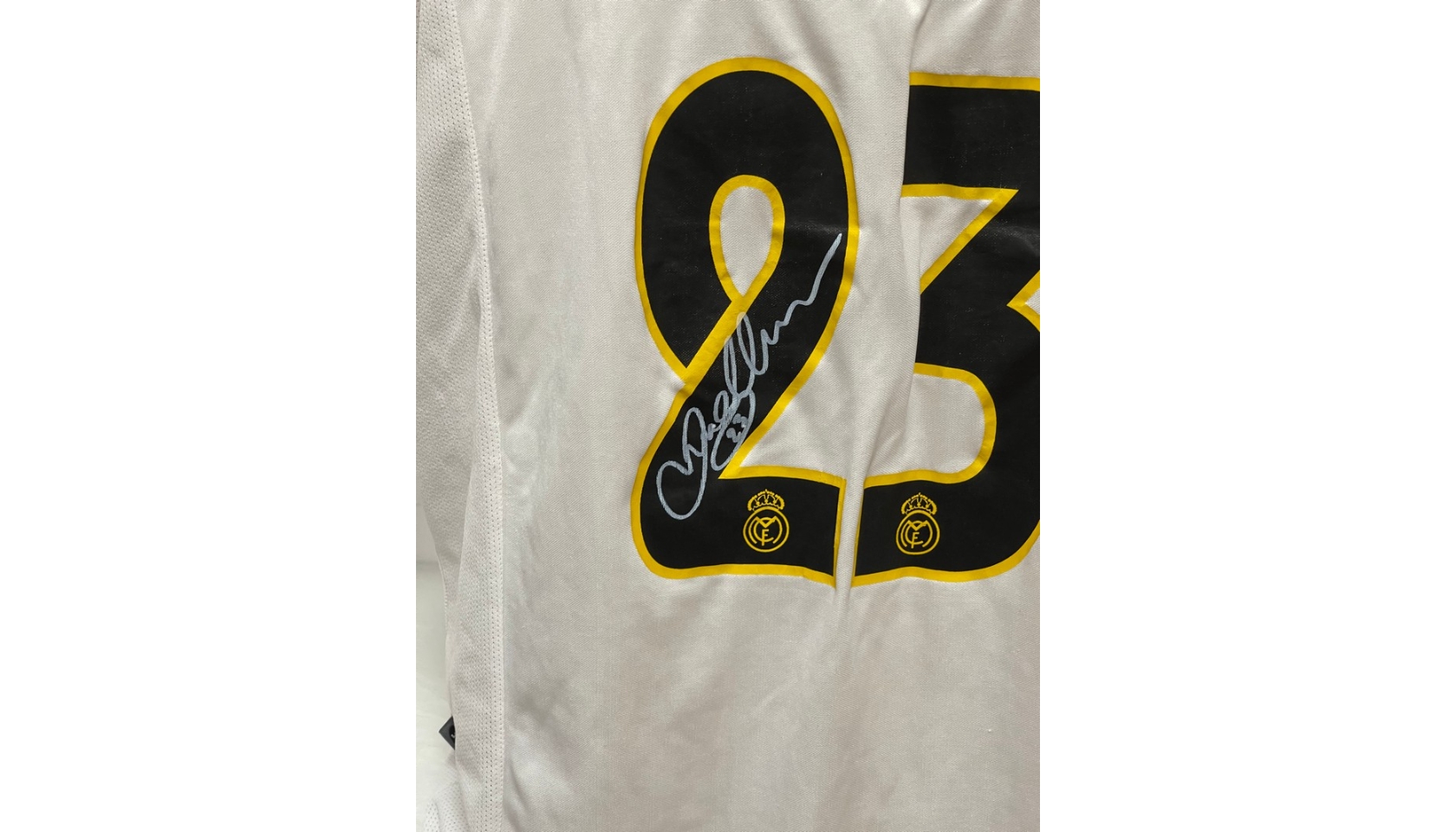 Beckham's Official Real Madrid Signed Shirt, 2003/04 - CharityStars