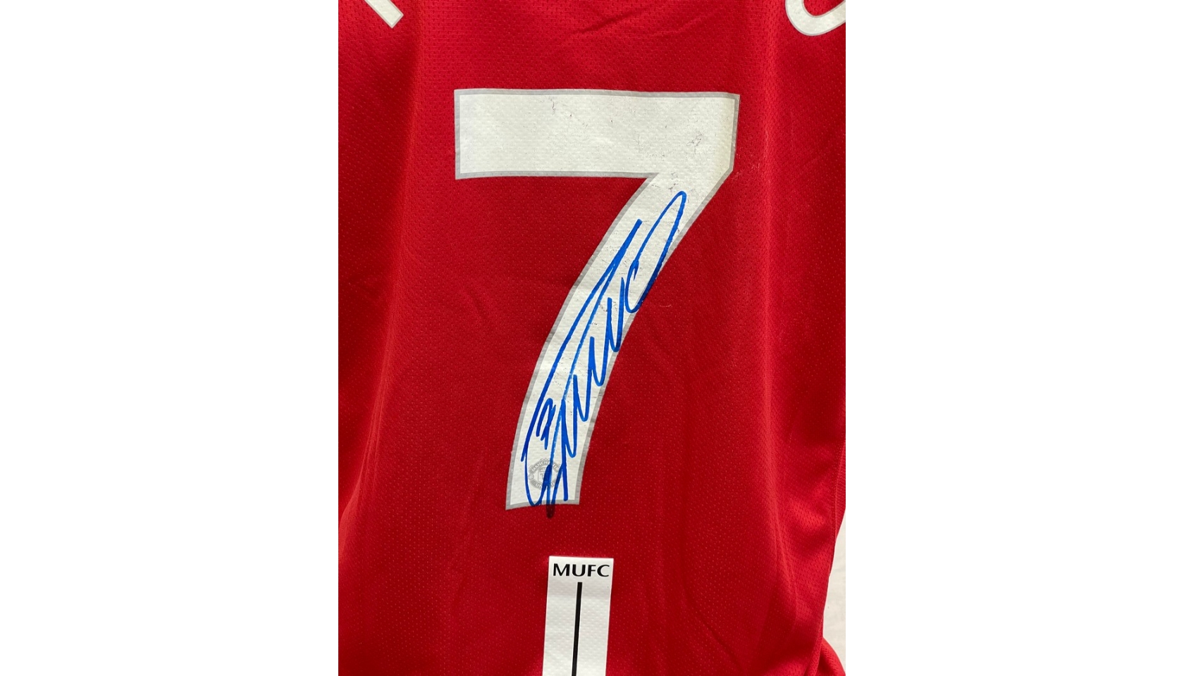 Ronaldo's Official Manchester United Signed Shirt, 2007/08 - CharityStars