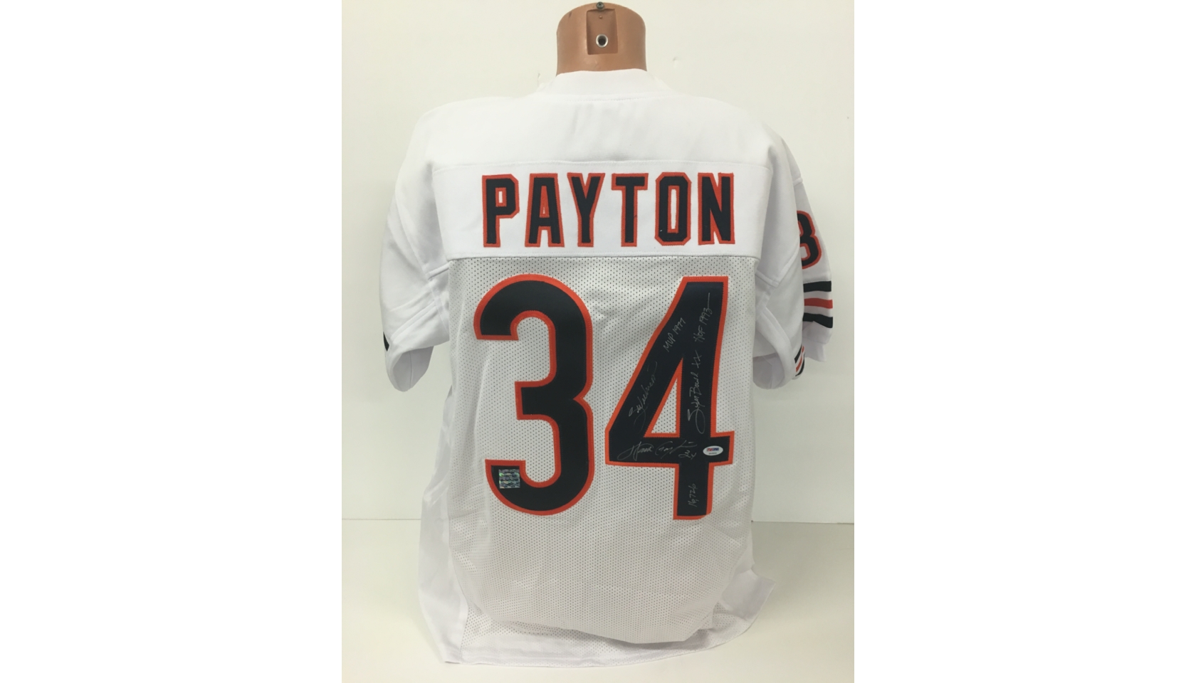 Walter Payton Stats Jersey - CharityStars