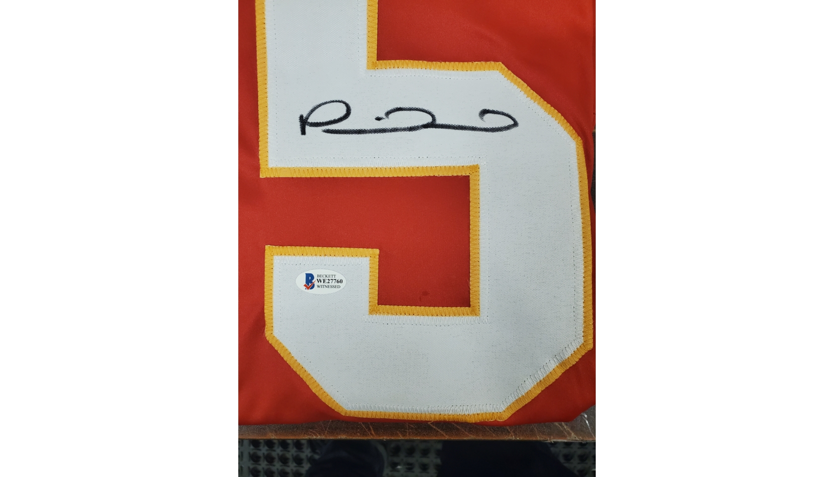 Rob Gronkowski Hand Signed New England Patriots Jersey - CharityStars