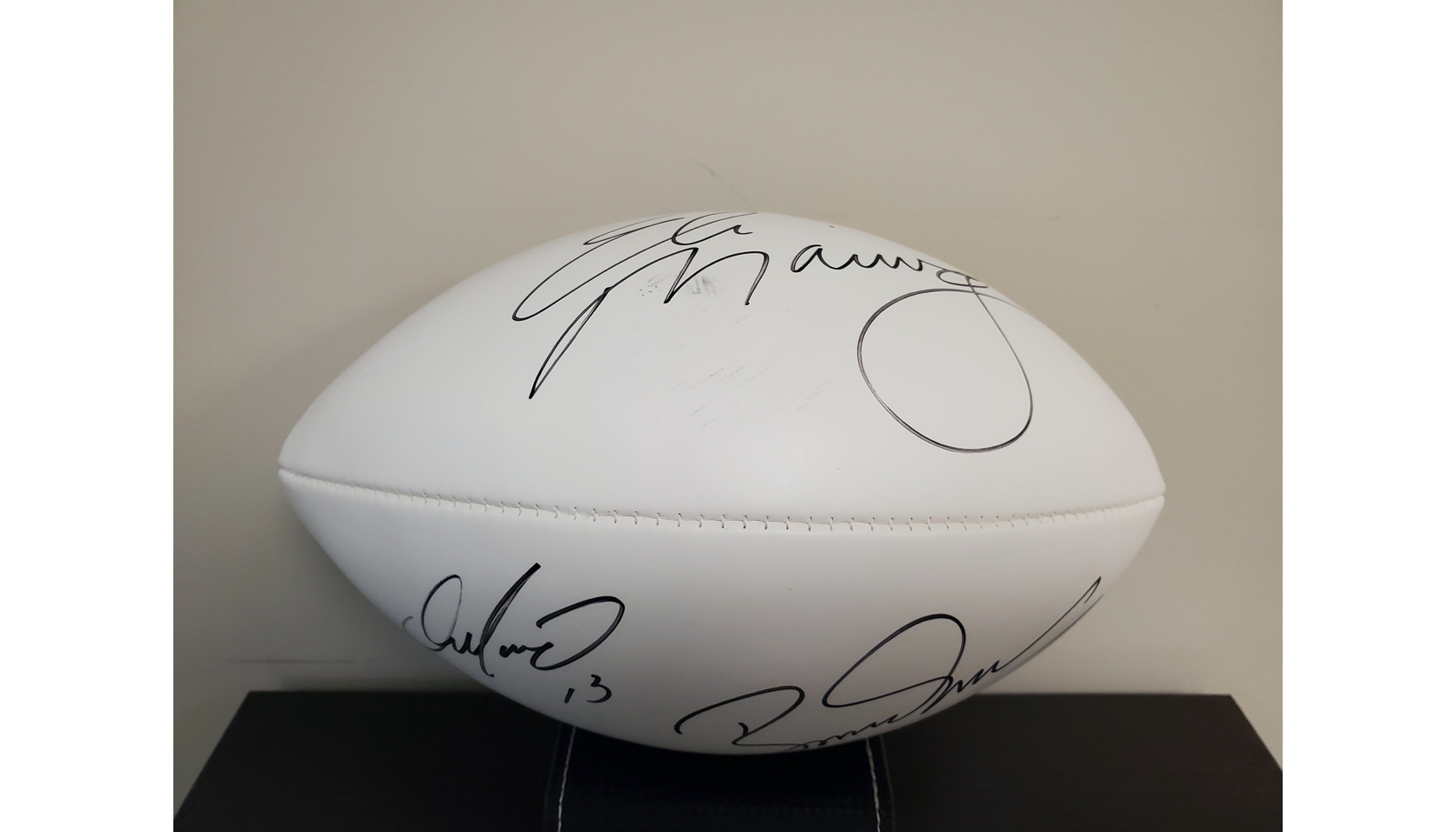 Football Signed by Marino, Manning and Esiason - CharityStars