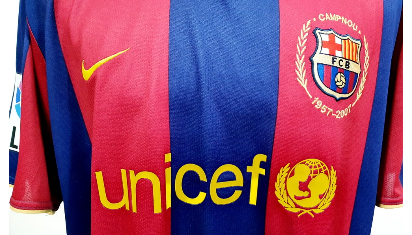 Messi's Official Barcelona Signed Shirt, 2007/08 - CharityStars