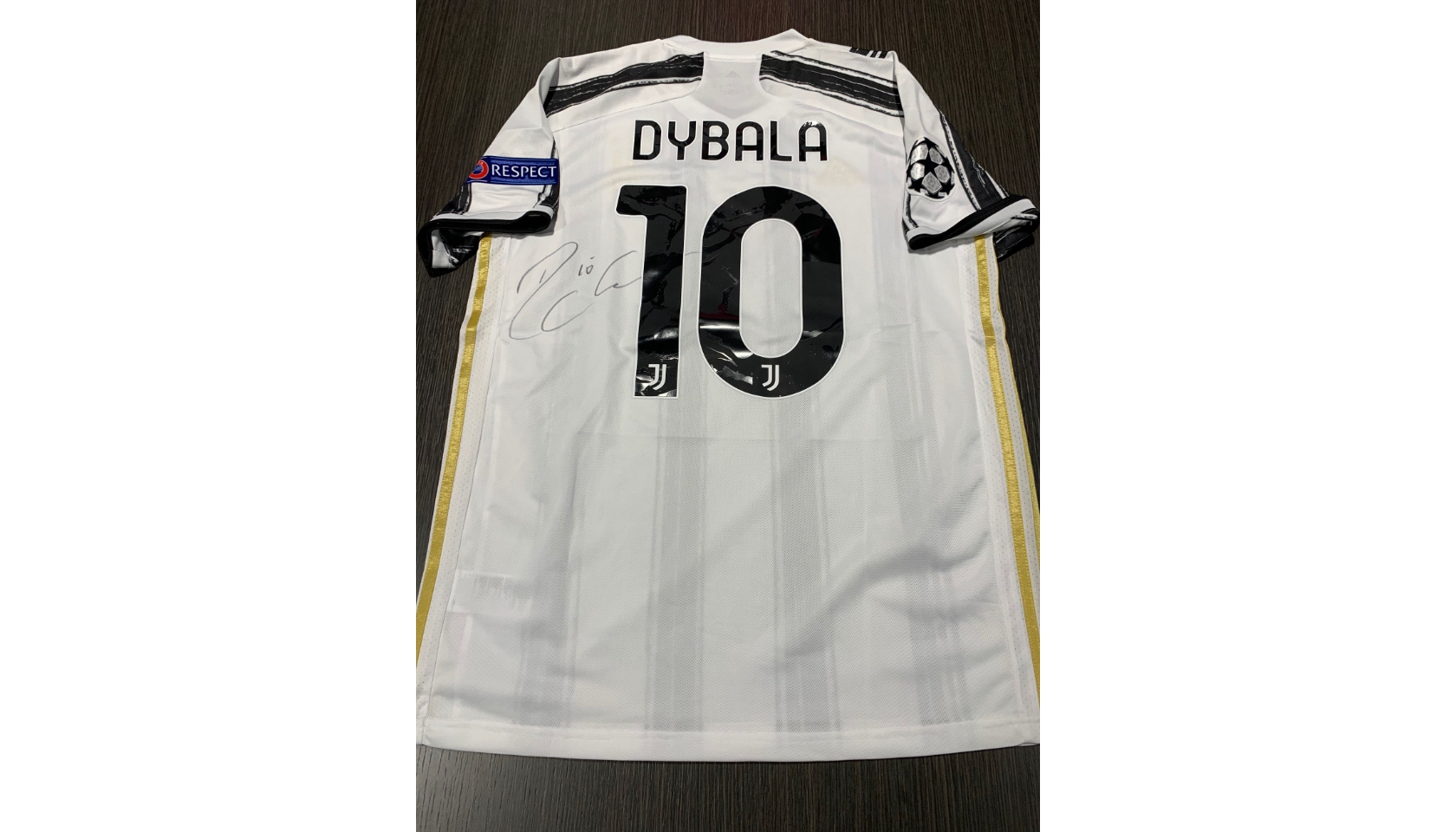 Ronaldo's Juventus Signed Match Shirt, UCL 2020/21 - CharityStars