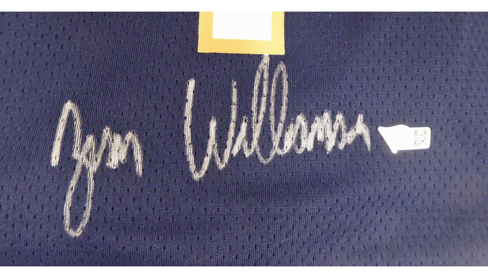 Zion Williamson Signed Duke Blue Devils Jersey Pelicans NBA Proof