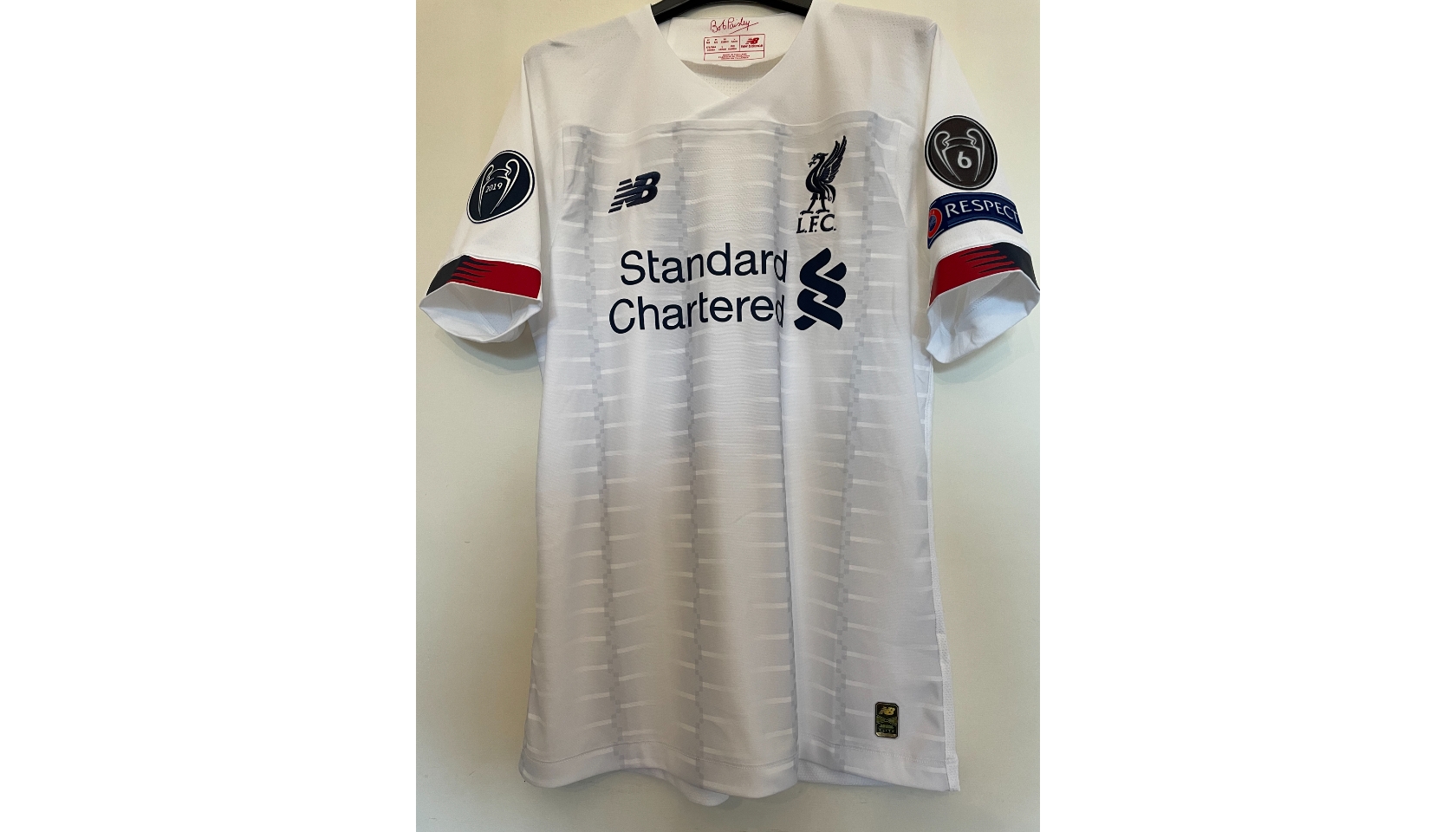 2019/20 New Balance Mohamed Salah Liverpool Away Jersey