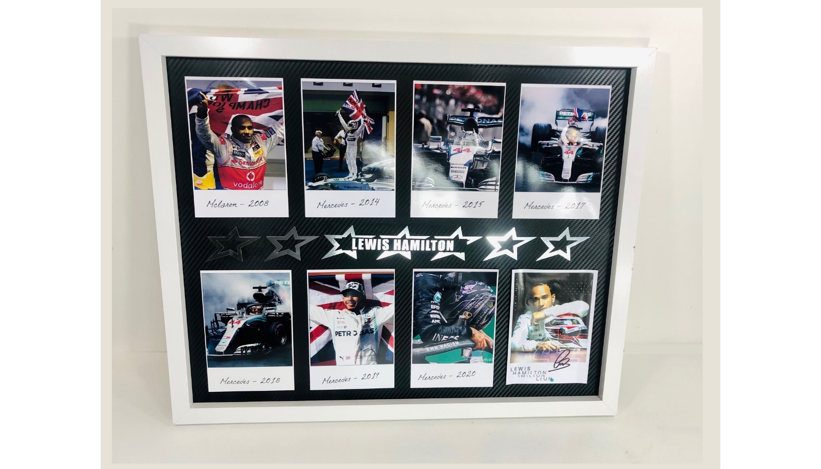 Lewis Hamilton's Signed and Framed Shirt - CharityStars