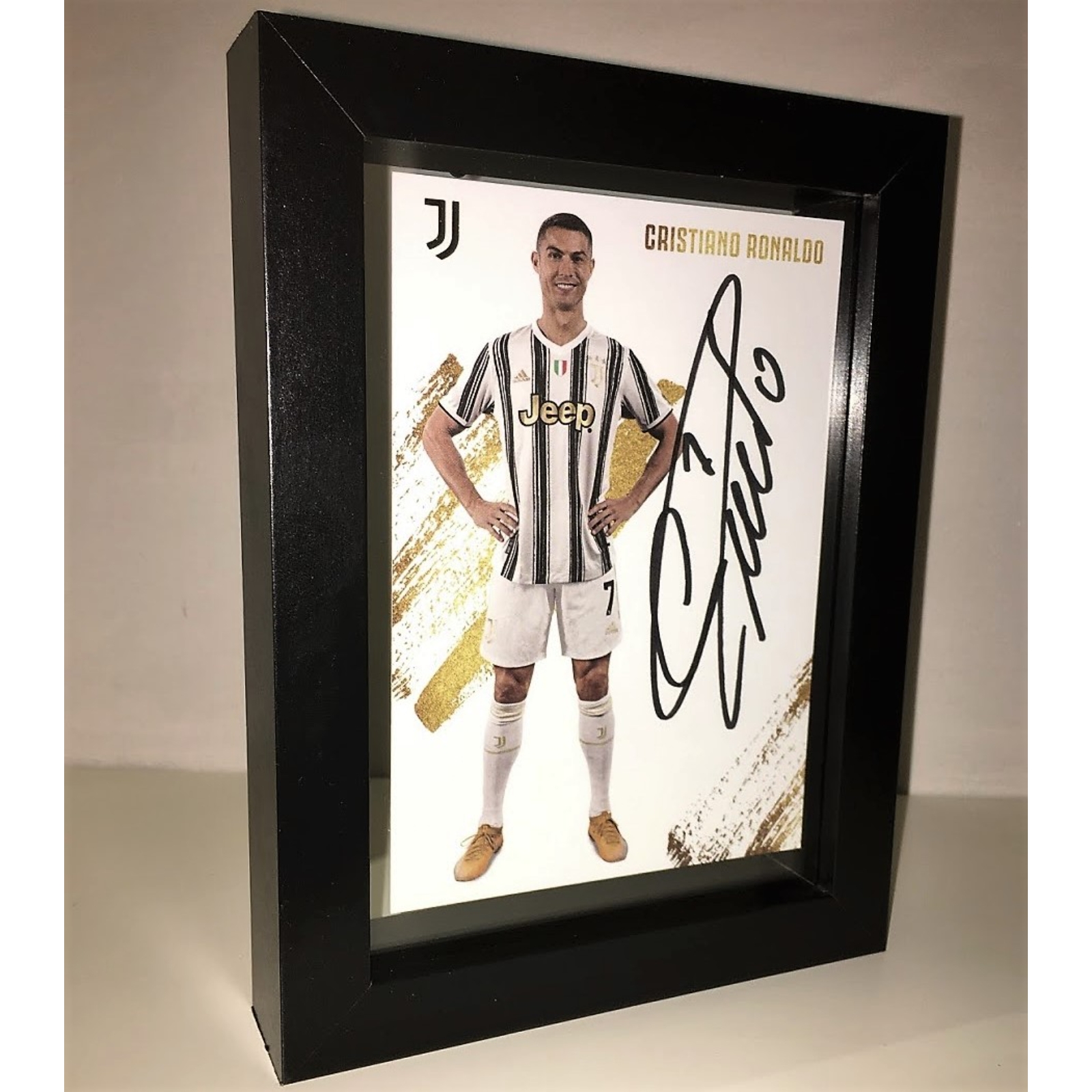 C Ronaldo Jerseys Preserved Flower Frame - ShiningPetal